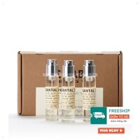 [Beautiful.store03] Tách Set 3 chai nước hoa unisex Le Labo Santal 33 Travel Refill 3x10ml