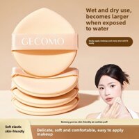 BEAUTY BLENDER 10 Chiếc Gecomo Cloud Soft Pad Powder Puff Wet and Dry Dual Use Anti-Smear Trang Điểm Quần Áo Dày Mềm Mại Thân Thiện Với Da Máy Xay Sinh Tố Làm Đẹp