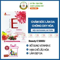 Beauty E 500IU - Bổ sung Vitamin E cho cơ thể, chống oxy hóa, hạn chế lão hóa, giúp làm đẹp da - Vitamin E đỏ Vico