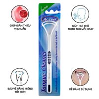 Beauty Formulas Bàn Chải Vệ Sinh Lưỡi Beauty Formulas Active Oral Care Tongue Cleaner Bằng Nhựa 1 Cái