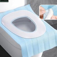 Beautybar 7 Bộ / túi Vỏ bọc ghế vệ sinh dùng một lần, Vỏ bọc bồn cầu màu xanh chống thấm nước, Đóng gói cá nhân Đệm ngồi cho bà bầu di động cực lớn tiện lợi cho trẻ mới biết đi