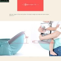 Beautybar Baby Carrier, Ghế đẩu thắt lưng có thể điều chỉnh Dây đeo cho bé, An toàn đa chức năng Mặt trước thoáng khí Túi đeo hông cho trẻ sơ sinh Túi Kangaroo