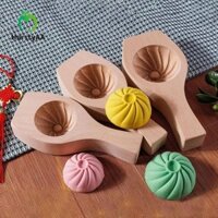 Beautybar Gỗ Baozi Khuôn, Khuôn Bánh Mì Hấp Chống Dính Bằng Gỗ Chắc Chắn, Hữu Ích Dễ Dàng Làm Sạch Bằng Tay Chắc Chắn Hấp Bun Dụng Cụ Hộ Gia Đình