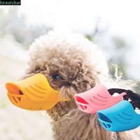 Beautybar Mặt nạ miệng cho chó, Có thể điều chỉnh mềm chống cắn cho chó, Phụ kiện thú cưng Silicone thoáng khí Vỏ miệng cho chó dễ thương Chống dính