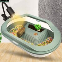 Beautybar Rùa Bể Bền 1 Phụ Kiện Thú Cưng Nhỏ Có Thể Tháo Rời Nhựa Bò Sát Môi Trường Sống