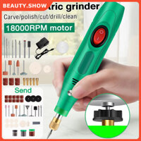 【beauty.show】Có thể bán buôn Máy khoan điện mini Linh kiện tử ABS Công cụ đa năng 12V 13W để mài cắt đánh bóng xương