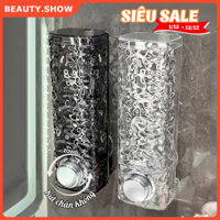 【beauty.show】Hộp Đựng Sữa Tắm Dầu Gội Nước Rửa Tay Hút Chân Không , Hộp Đựng Xà Phòng Có Nắp Trong Suốt