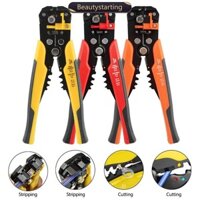 Beautystarting Thợ Điện Đa Năng Kìm Crimper Cáp Cắt Dây Dụng Cụ Cáp Dây Kéo Cắt Tự Động Kìm Dụng Cụ Cầm Tay H4W7