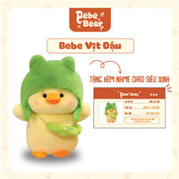 Bebe Vịt Đậu - Gấu bông vịt đeo túi đậu, gấu bông đáng yêu,thú nhồi bông cute,quà tặng cho người yêu