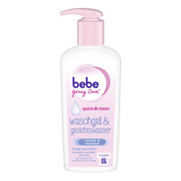 Bebe Young Care Waschgel & Gesichtswasser 2in1 – Sữa rửa mặt & Nước hoa hồng, 200ml