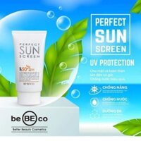 Bebeco kem chống nắng phổ rộng chống nước nâng ton da tuýp 70ml