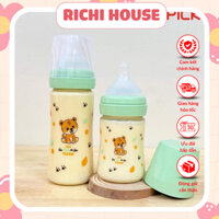 BEBEPICK - Bình sữa Tiger bản cổ và nắp xanh mint 150ML 250ML - Hàng chính hãng - phiên bản giới hạn