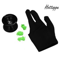 Bebooyoyo Bộ Yoyo chuyên nghiệp bằng kim loại mới Yo Yo Yo + Găng tay + 3 dây S2 Yo-Yo Đồ chơi cổ điển Diabolo Quà tặng cho trẻ em hottoppe.vn