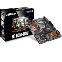 [BEBU123]   Mainboard ASRock H110M-DVS R2.0