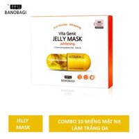 [Bebu123]Combo 10 Miếng Mặt Nạ Dưỡng Trắng Banobagi Vita Genic Jelly 30ml