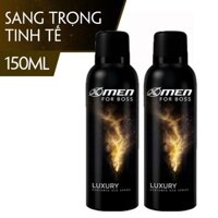 [Bebu123]Combo 2 Xịt Khử Mùi X-Men For Boss Luxury - Mùi Hương Sang Trọng Tinh Tế 150ml