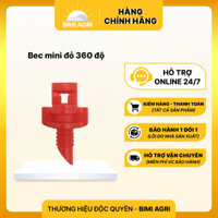 Béc mini đỏ 360 độ ( túi 100 cái + 1 cây đục lỗ)
