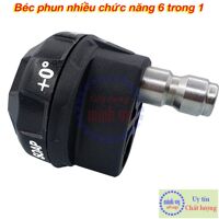 Béc phun nhiều chức năng 6 trong 1 dùng cho máy rửa xe cao áp