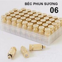 Béc phun sương số 1-2-3-4-5-6-8 tưới lanrau hoa đầu béc phun sương. - BÉC SỐ 7