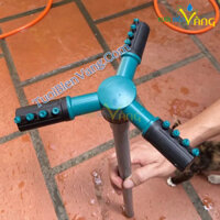 Béc tự xoay chân 21mm gắn ống nhựa PVC