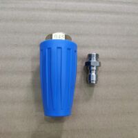 Béc xịt rửa cao áp xoáy Turbo 360 độ cho máy rửa xe áp lực cao (Ren nối nhanh 1/4)