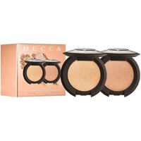 Becca - Phấn Bắt Sáng - Set Pop On The Glow Mini - Shimmering Skin Perfector Pressed Highlighter Set 2 phấn 2,4g
