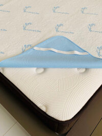 {Bedding accessories} Tấm lót chống thấm cho người già Longlife size trải giường, chất liệu sợi tre