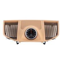Bediffer Dash Clock Car Dashboard Instrument Panel Stop Watch Fit for MACAN 2014‑2016 Car Interior Accessory(Black)