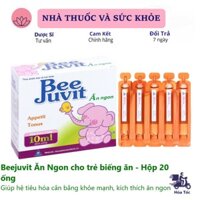 Beejuvit Ăn Ngon cho trẻ biếng ăn - Hộp 20 ống