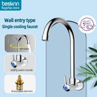 BEEKNN Vòi Nước Bồn Rửa Chén Vỏ Inox Xoay 360 Độ° Vòi Nước Lạnh Xoay WCF03-03 WCF03-03