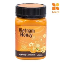 [BEERA] Mật Ong Tinh Nghệ Curcumin 470g – Vietnam Honey