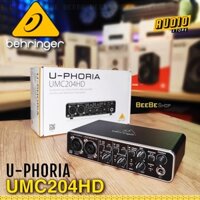 Behringer U-PHORIA UMC204HD - Sound Card Thu Âm, Làm Nhạc Chuyên Nghiệp (audio interface)