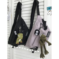 Beibao Dạo Phố Dụng Cụ Nam Nữ Hàn Quốc 2025 Đi Xe Đạp Nhật Bản Đeo Chéo Tất Cả Trận Đấu Đường Phố Phiên Bản Hàn Quốc Túi Ngực Dụng Cụ ins