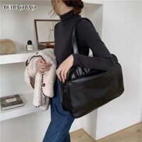 Beibaobao Túi xách da nữ thời trang Thiết kế thanh lịch hiện đại Túi đeo chéo dung tích lớn