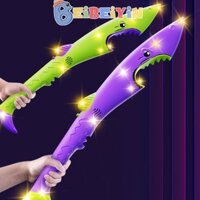 Beibeiyin Đồ Chơi Cá Mập Dạ Quang Có Nhạc Và Đèn Cho Bé
