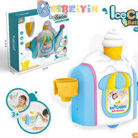 Beibeiyin Phòng tắm trẻ em Máy làm kem bong bóng Đồ chơi nước tắm