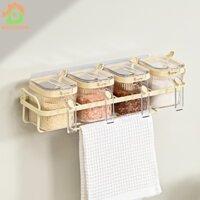 Beiduoyang Hộp Đựng Gia Vị Muối msg Có Muỗng Tiện Dụng Cho Nhà Bếp