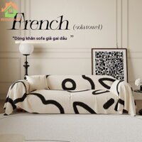 Beiduoyang Vỏ bọc ghế sofa cổ điển cao cấp chống trượt chống trầy xước khăn sofa