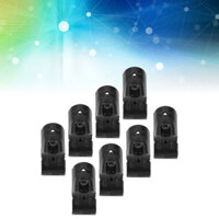 [Bek] 8 Bộ Kẹp Ống Hình Chữ T 28mm Có Bu Lông Và Đai Ốc Kẹp Đường Sắt Đầu Kim Loại Cho Dây Xích Liên Kết Hàng Rào Kệ Tay Vịn