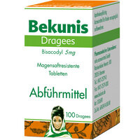 Bekunis Dragees Bisacodyl 5 mg, 100 St