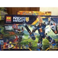 Bela Nexo Knight 10519- Mô hình lắp ráp cỗ máy robot chiến đấu của Robin