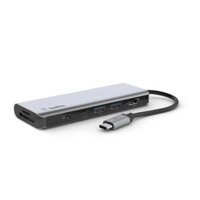 Belkin Hub USB-C 3.1 Multiport, 7 trong 1, màu xám Belkin