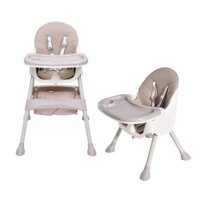 Bellanny 2 in 1 High Chair Baby,High Chair,Combination High Chair,with 5-Point Seat Belts,Height Adjustable,Removable Tray,from 6 Months to 3 Years...