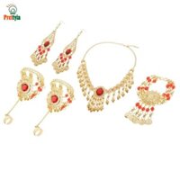 Belly Dance Trang Sức Bông Tai Đầu Bộ Proms Ủng Hộ Trang Phục Trang Trí