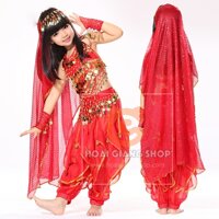 Belly dance trẻ em quần lân áo yếm MAD003022