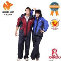 [BỀN ĐẸP] Bộ Áo Mưa RANDO Gem ASNM-37 2 Công Dụng Chính Hãng – Mickey2020shop