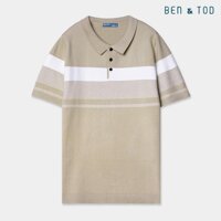 Ben & Tod - Áo thun Stripe Polo Knits 20708 ⭐