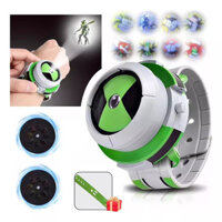 Ben10 Thiếu Niên Hacker Chiếu Dạ Quang Xuyên Biên Giới Đồ Chơi Nhỏ Bảo Vệ Giọng Nói Trái Đất Thiếu Niên Biến Áp 58NX