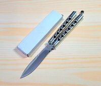 Benchmade Model 42 Single Edge Balisong Knife (SV-SV)