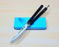 Benchmade Trinity Wing Single Edge Balisong Knife (SV-BK)